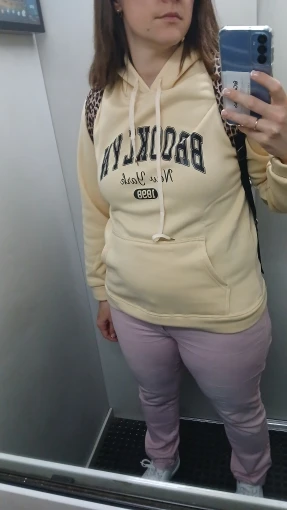 Brooklyn 1898 Hoodie - Cozy Alphabet Print Pullover Sweatshirt photo review