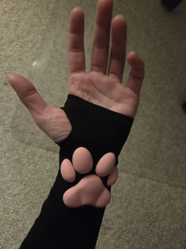 Kawaii 3D Cat Paw Sleeves photo review