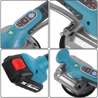 Vibrateur de carreaux professionnel 5 vitesses et ventouse super puissante 50 kg avec une capacité de levage massive, outil vibrant électrique pour la pose de carreaux muraux et de sol, machine de nivellement de sol 4