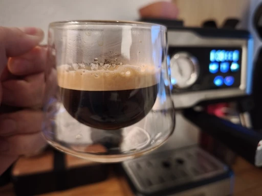 Cafelffe Espresso Machine 20Bar,Cappuccino Maker with Milk Frother