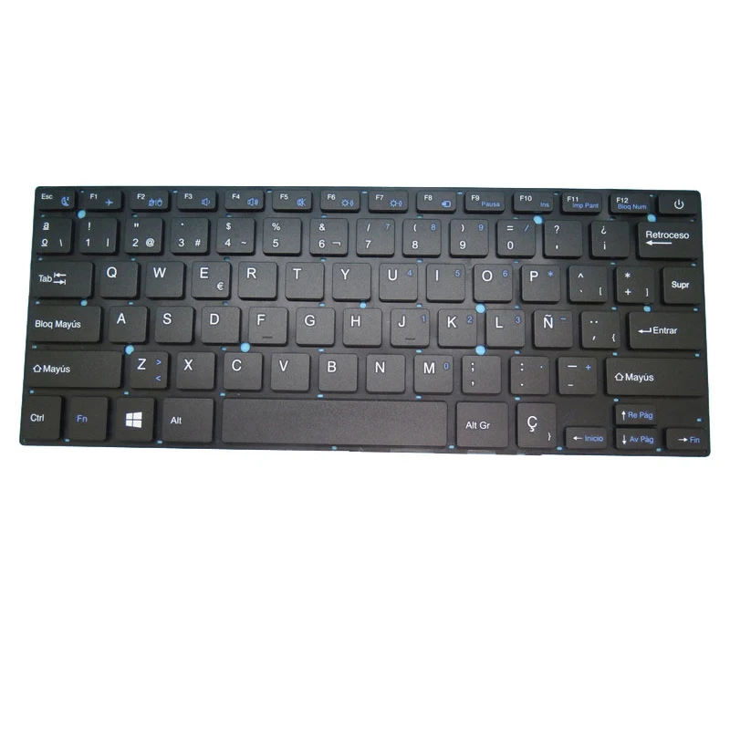 

Laptop Keyboard For POLAROID MPC1445EJE01.143 Without Frame Black Spain SP