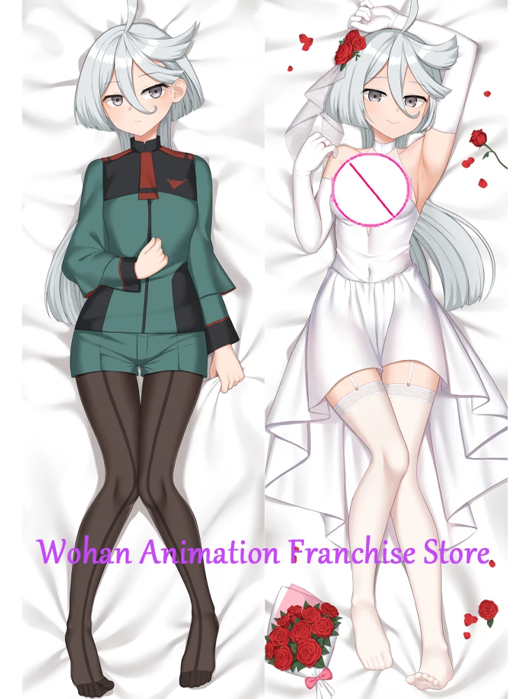 

Dakimakura Anime Pillow Case Miorine Rembran Pillow Cover Halloween Christmas Decoration 2023