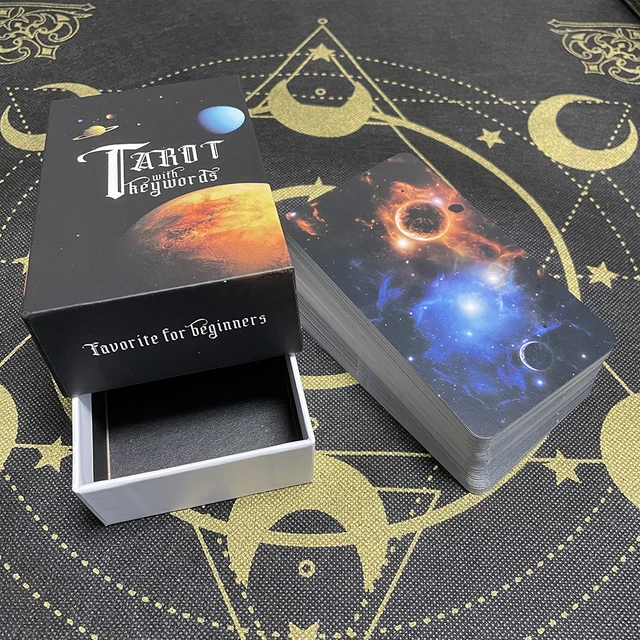 338g Dnd Tarot Big Size High Quality Mysterious Affirmation Cards Board Deck English Version