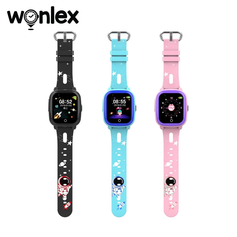 

Wonlex Smart GPS Watch Kids Anti-Lost Tracker 4G Video Call Camera Phone Watch CT10 CAT1 Students School SOS Sound Monitor Clock