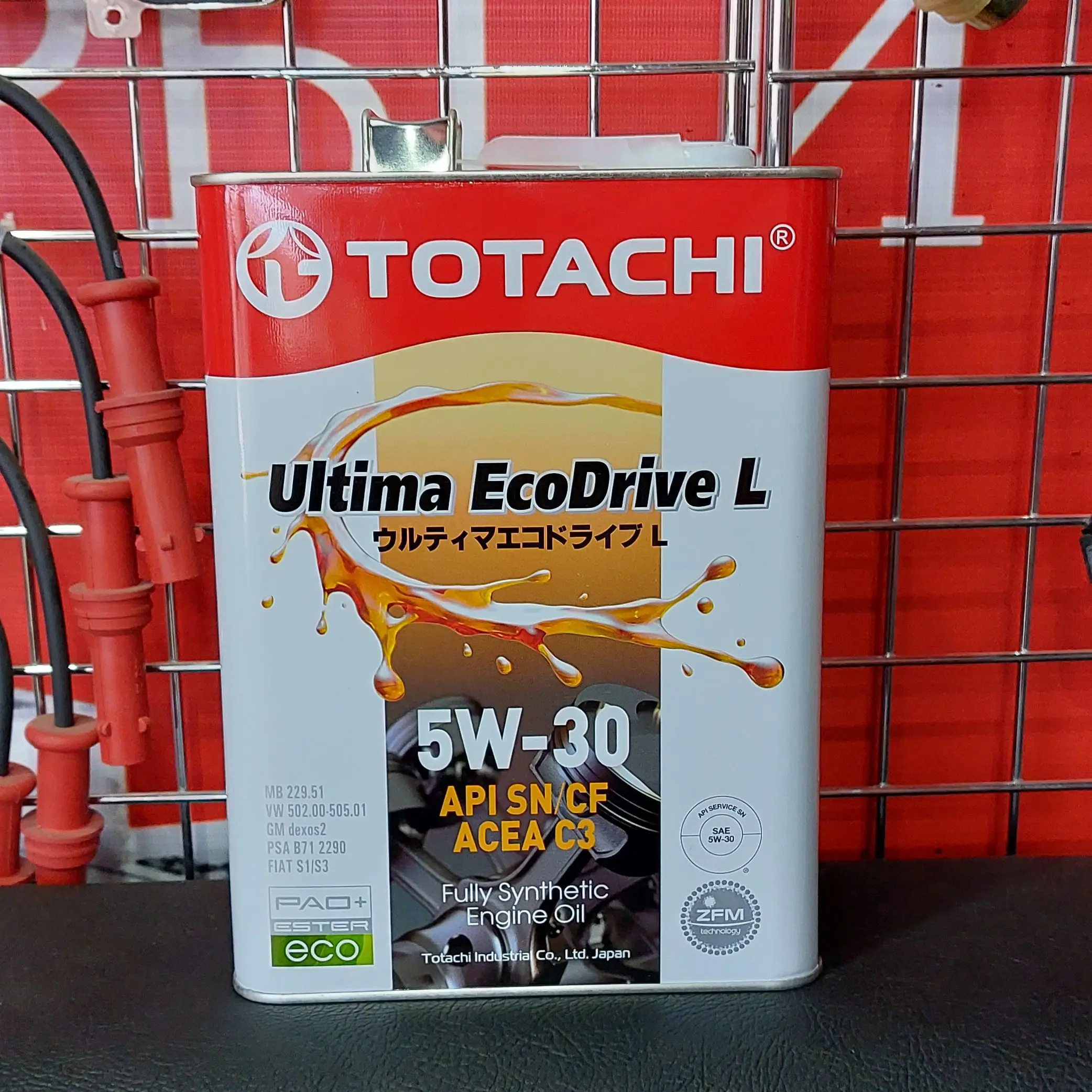 Engine oil totachi 5W30 Ultima ecodrive L fully synthetic Pao + ester 1L/4L
