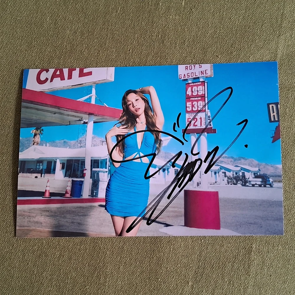 Snsd Taeyeon Autographed Signed Photo Forever 1 K-pop Gifts Collection 5*7  2022 - Cards & Invitations - AliExpress