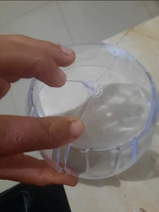 Processador Manual Triturador de Alimentos 3 Laminas 500 ml - Neverdie photo review