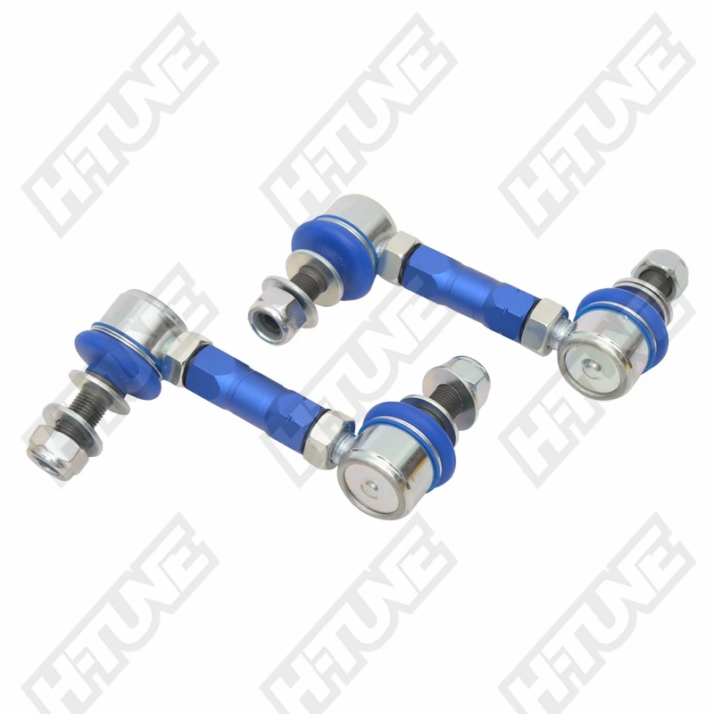 12mm Ball Joint Front Adjustable Sway Bar End Link Replacement For PAJERO NM, NP,NS, NT, NW, NX 2000-Front Sway Bar Links