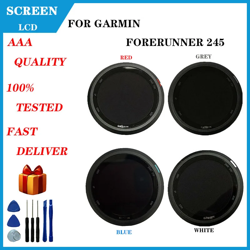 Schermo Lcd Originale Per Garmin Forerunner 245 / Garmin Forerunner 245 Riparazione Dello Schermo Del Display Lcd Musicale