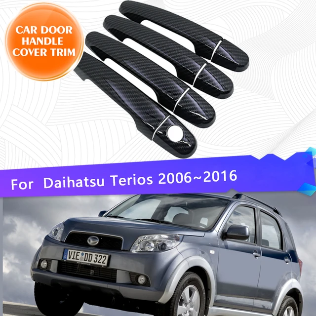 For Daihatsu Terios Bego Eco Wild J200 F400 2006~2016 Chrome Car Door  Handle Cover Trim Setdecoration Exterior Parts Accessories - Exterior Door  Handles - AliExpress