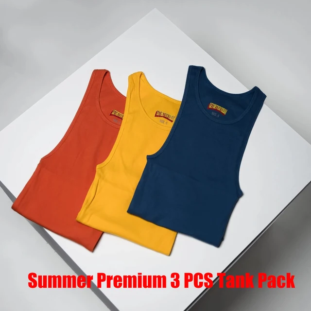 The GBT Brand Tank Top Men Gym Bodybuilding Basic Sleeveless Casual