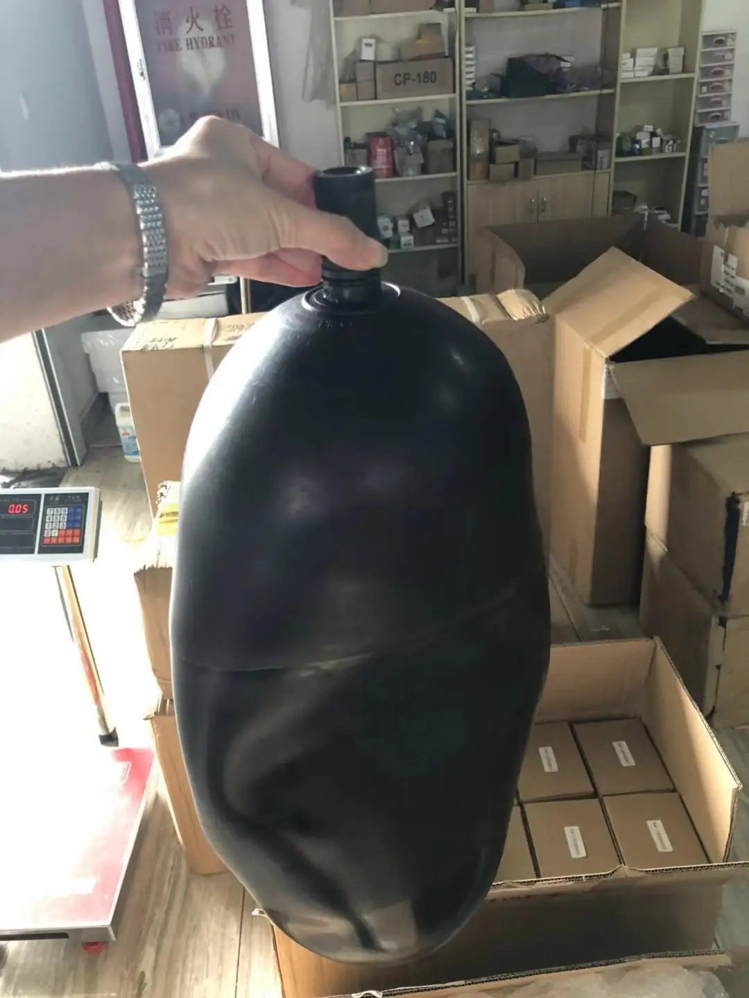 NXQ hydraulic accumulator bladder 6.3L/4L/10L/16L accumulator nitrogen bladder rubber bladder