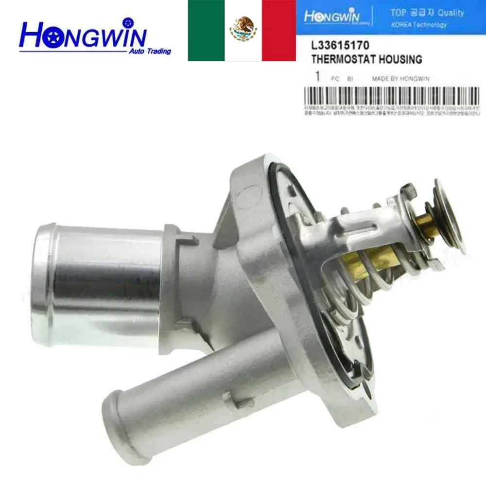 L33615170-Aluminum-Thermostat-Housing-For-Mazda-3-6-CX-7-Ford-EcoSport ...