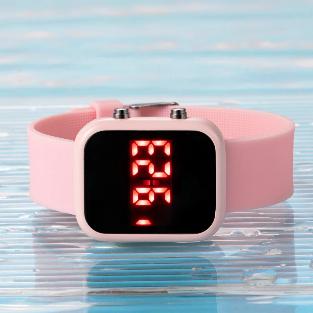 2025 Digital Watches for Women Sports Watches LED Wristwatch Ladies Silicone Strap Elegant Electronic Clock Relojes Digitales - 2