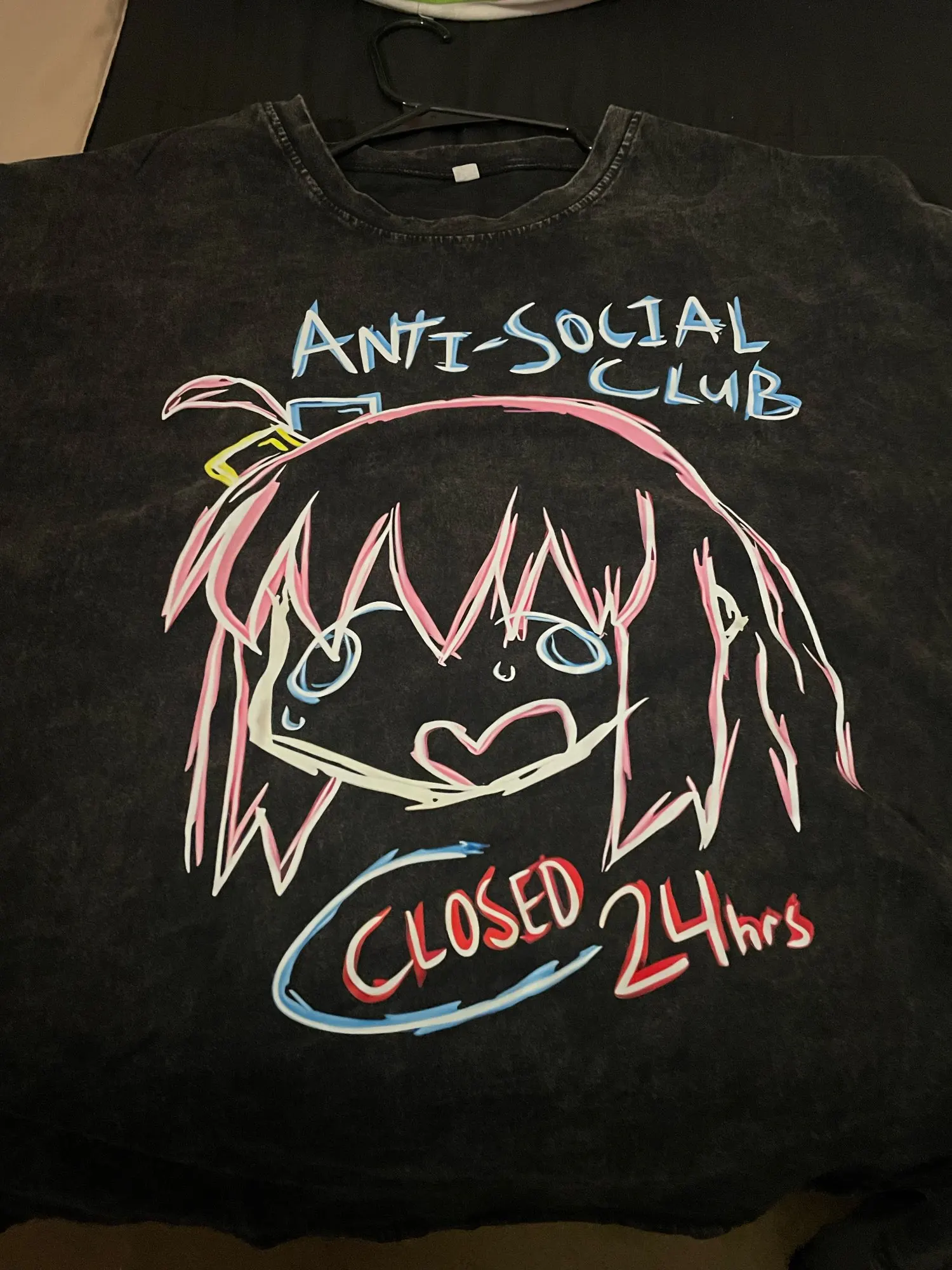 Anti-Social Club T-Shirt - Bocchi Collection photo review