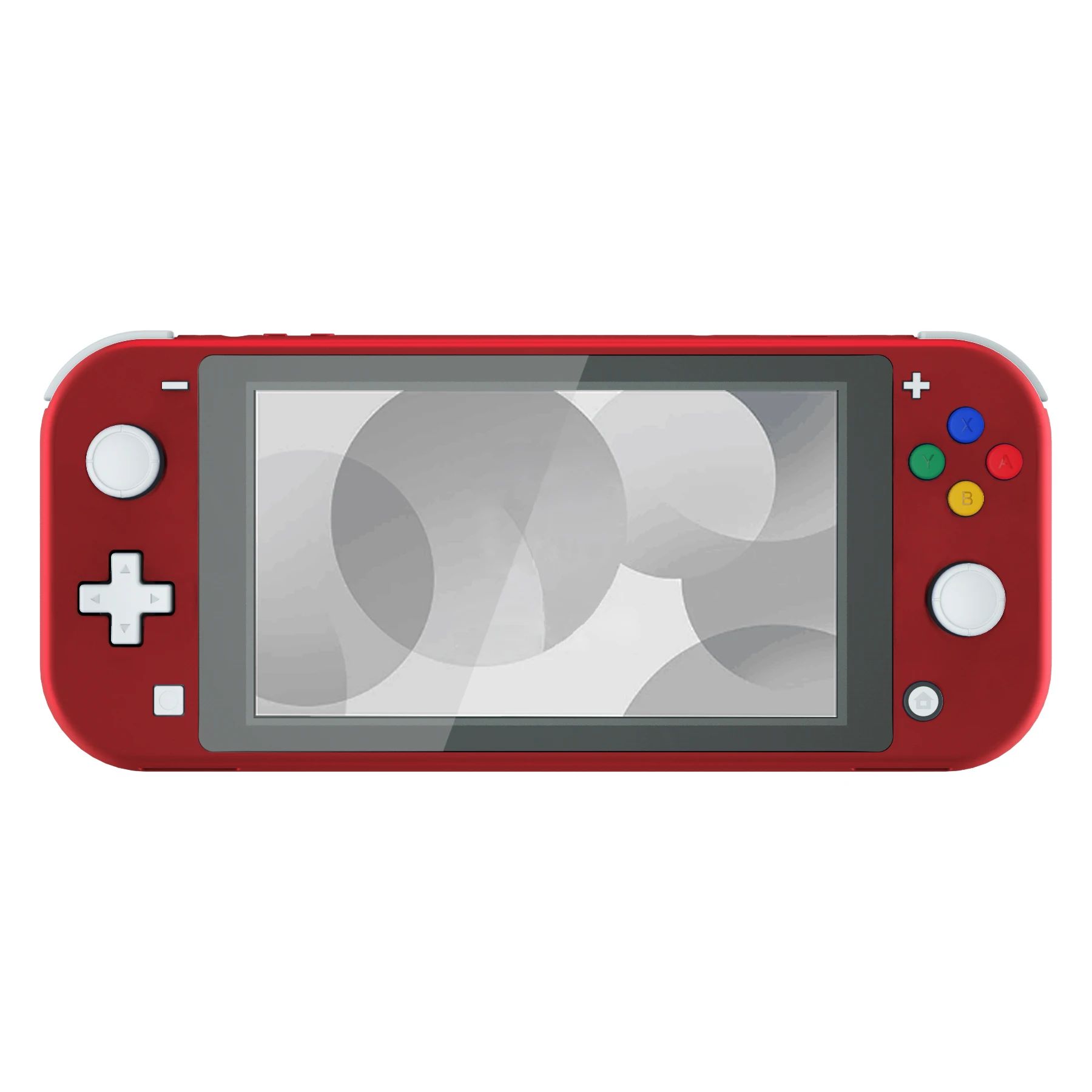 Scarlet de Toque Macio Extremerate Revestimento Vermelho Faça Você Mesmo para Substituição de Tela com Protetor de Tela para ns Switch Lite - Image 4