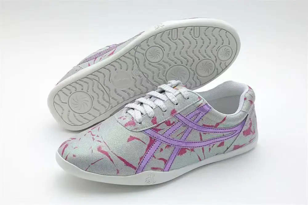 WYTR kung fu wushu shoes with special material ink paint technique
