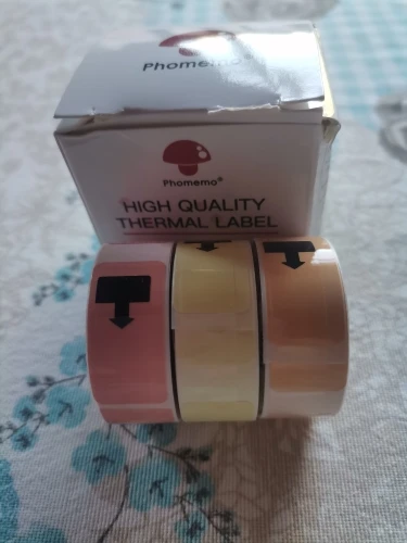 Phomemo-impresora de etiquetas Q30, Mini impresora térmica de bolsillo, fabricante de etiquetas, pegatina inalámbrica, impresora portátil de bolsillo, varias etiquetas de papel photo review
