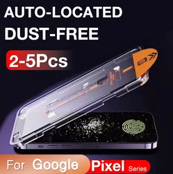 Premium Screen Protector Toughened Glass - No Dust Bubbles, Easy Application Kit, 2 - 5 Pack - 5Pcs high definition (For Pixel 11)