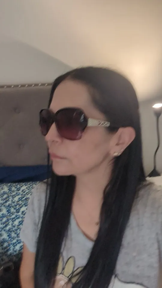 Big Purple Sunglasses - Luxury Square Mirror Shades for Women photo review