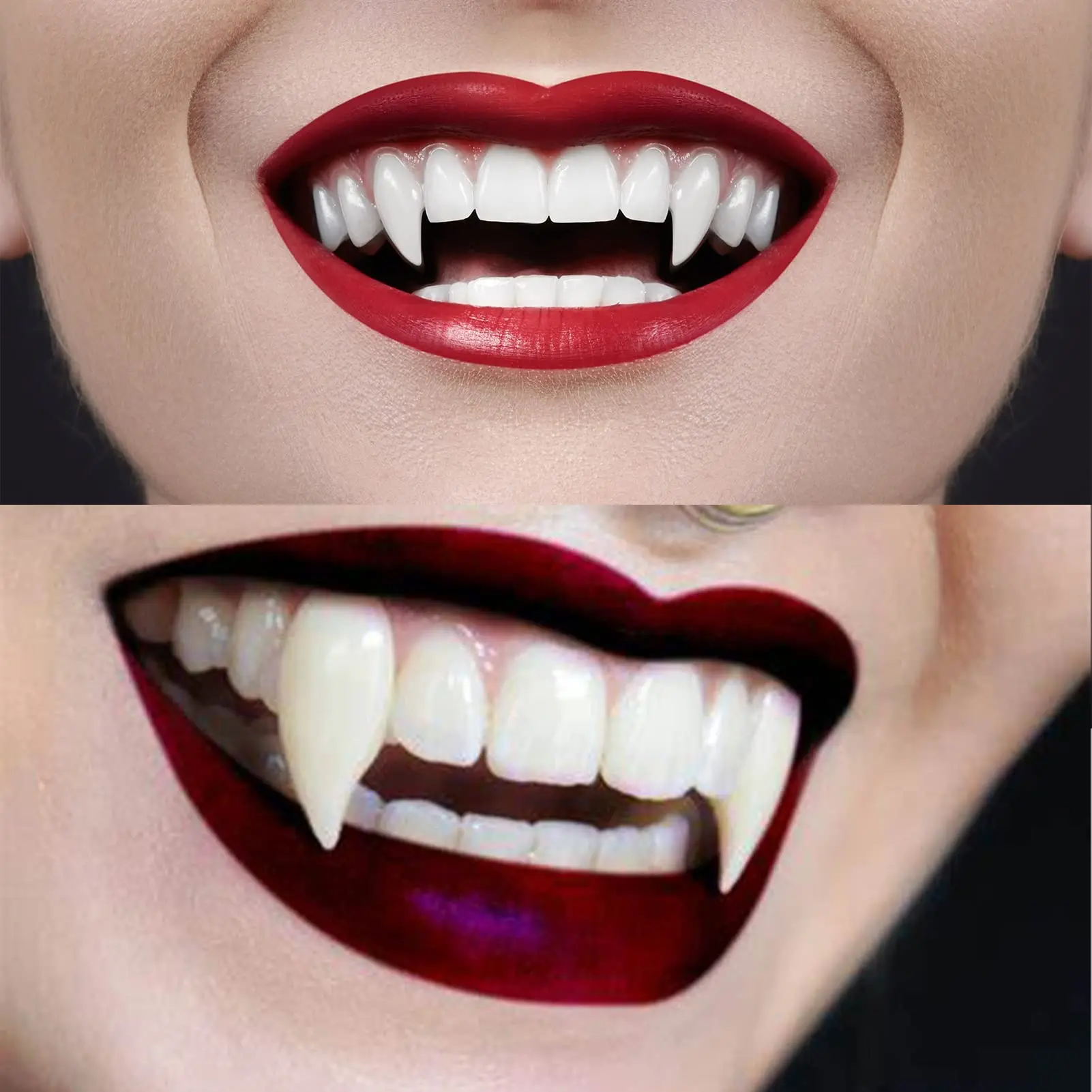 Vampire Teeth With Braces