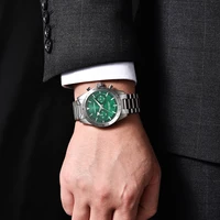 Montre Homme Rétro PAGANI DESIGN 2026, Montre à Quartz avec Affichage de la Lune, Nouvelle Montre Sportive Chronographe AR Saphir VK64, Expédition Locale 2