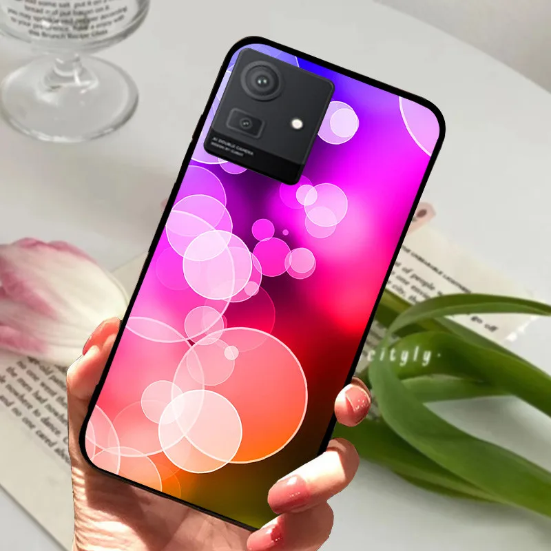 Shockproof Soft TPU Silicone Phone Case with Cartoon Matte Design
