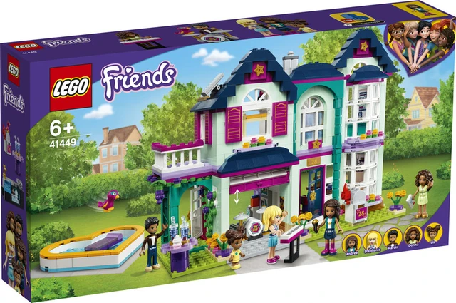 Andrea's House-lego Friends - Soft Plastic Blocks - AliExpress
