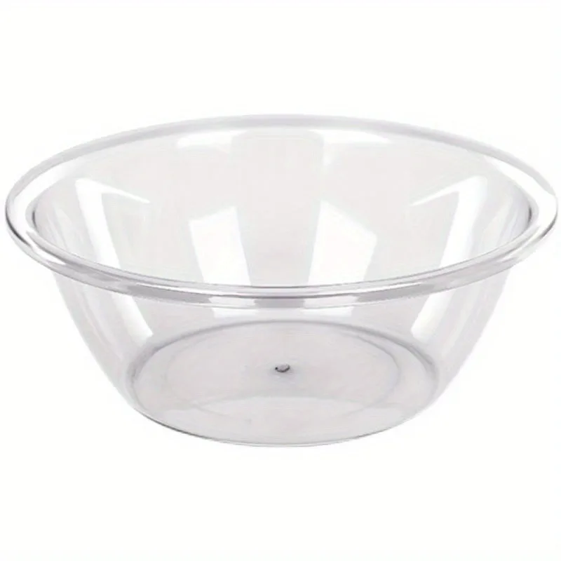 A set of 3 large, medium and small washbasins, transparent and thick, light luxury style