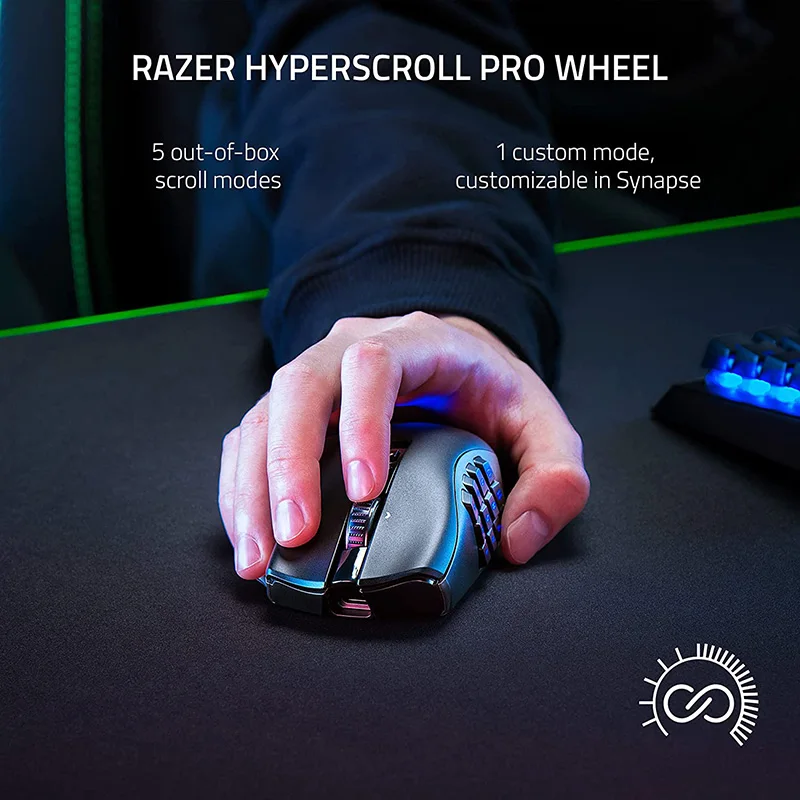 Razer Naga Pro ワイヤレスゲーミングマウス【美中古品】