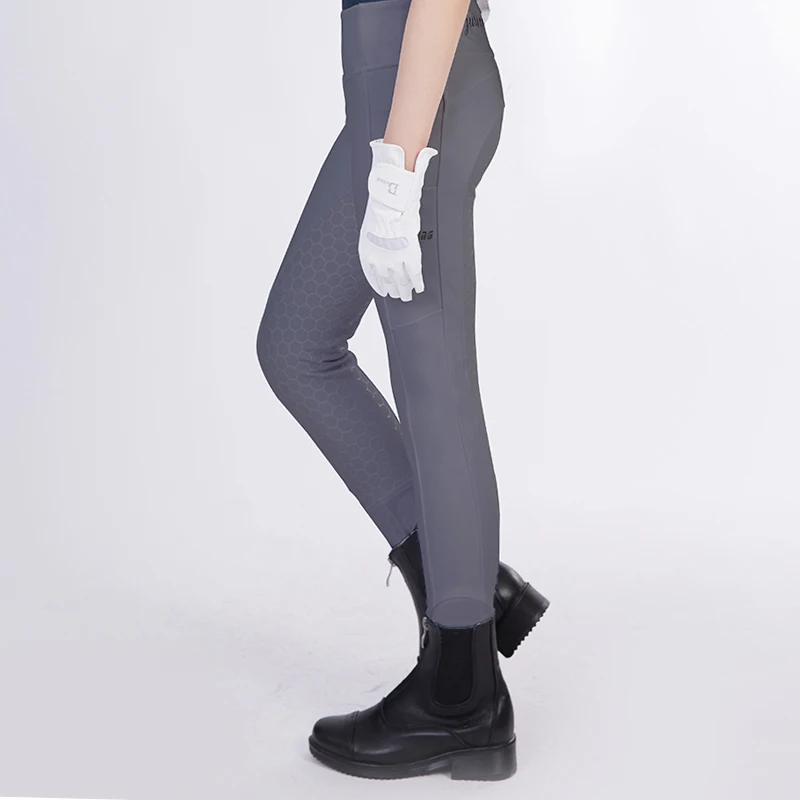 2022 New Silicone Equestrian Breech Women Spring Summer High Bounce Equestrian Pants Equestrian Costume Rider Gear Riding Pants 2