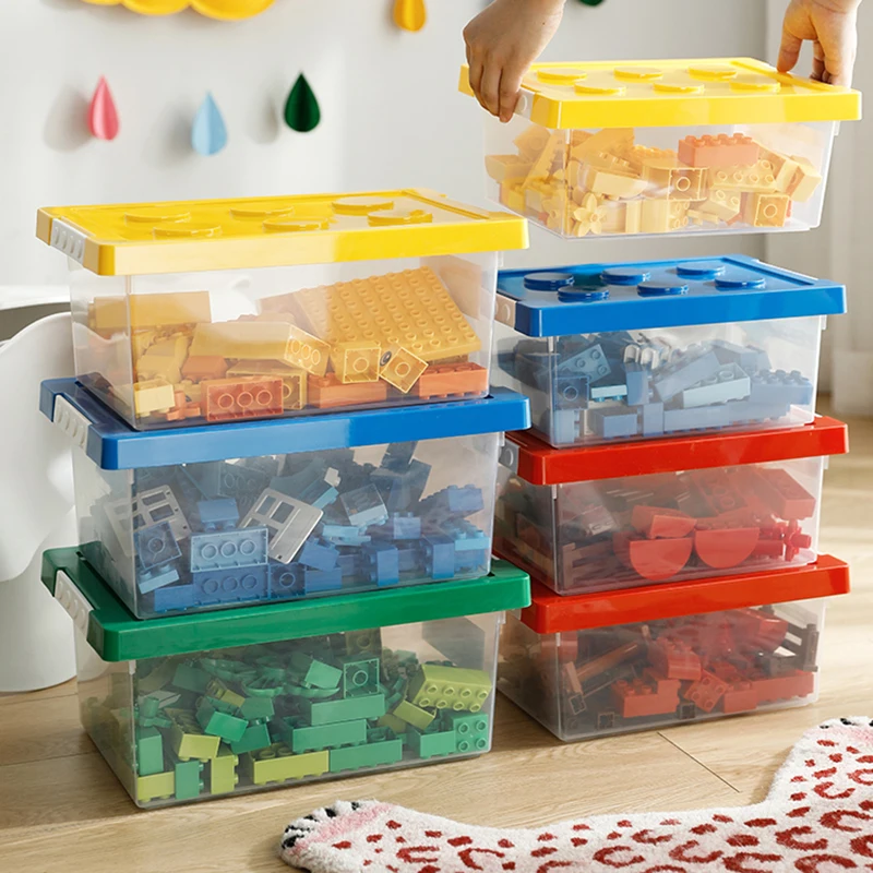 Lego – organisateur de blocs de construction en plastique, jouets,  conteneurs, pièces d'outils de bijoux pour enfants | AliExpress