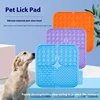 Pet Dog Cat Licking Pad Licking Pad Anti Choking Slow Food Utensils Slow Food Bowl Licking Plate Pet Cat Yogurt Meal Mat 1