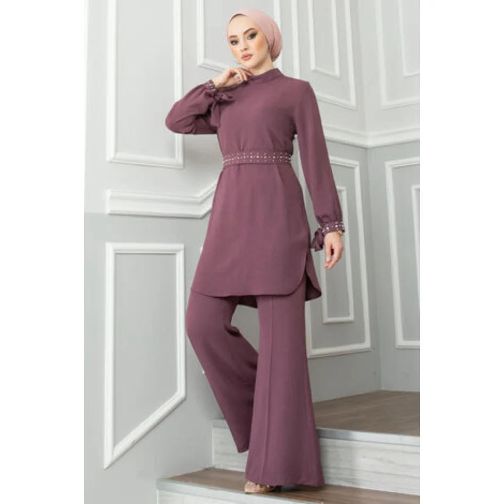 Hijab abayas for women dress muslim islam 2022 turban scarf veil long wedding clothing sets luxury fashion modest spring evening