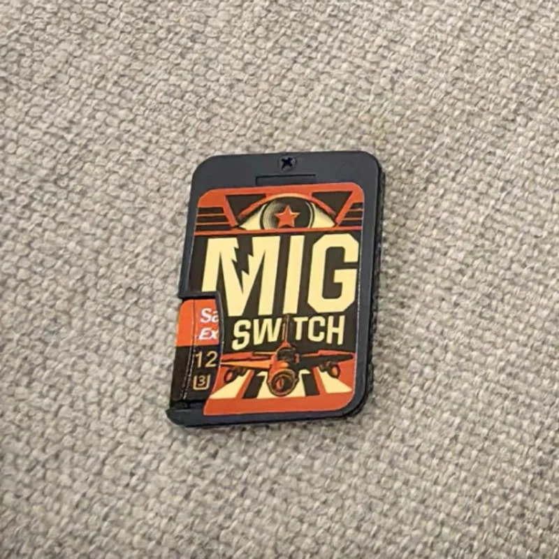 For Mig MIG Switch Ns Burning Reader Card Black Game Console Gaming Gadget Console Flash Game Card Insert the flash Card Play