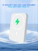 5000 Mah 15W Magnetic Wireless Mobile Phone Power Supply Set with Bracket Digital Display 5000 Mah Power Supply Set 6