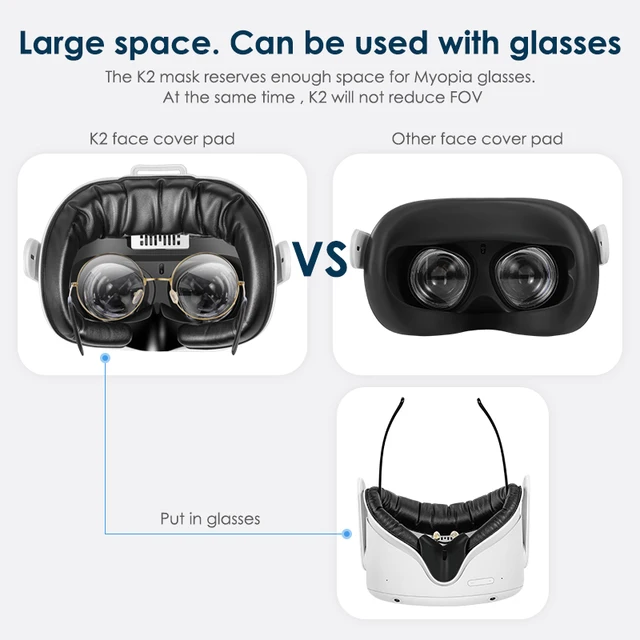 Meta Quest Cable For Oculus Quest 2,Anti-fogging Air Circulation