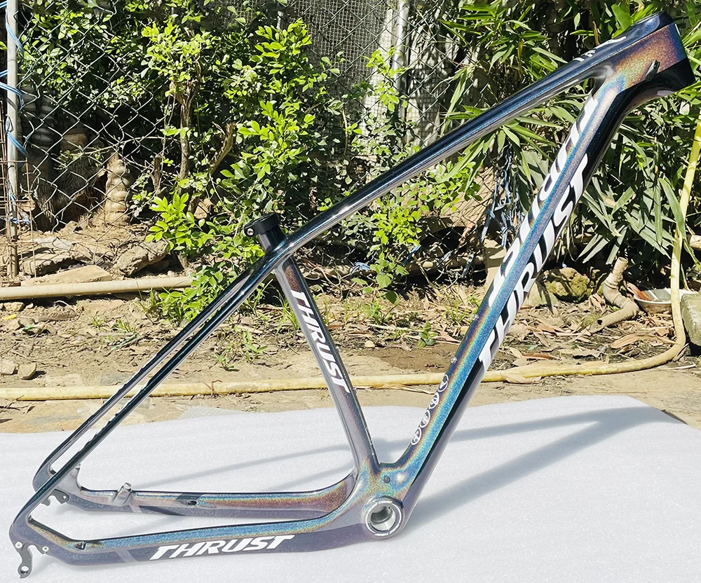 EU-freier THRUST Carbonrahmen 29er 15 17 19 Carbon MTB-Rahmen BSA Fahrradrahmen Boost MTB-Rahmen 148 12 Quadro Carbono MTB 29er – Detail 20