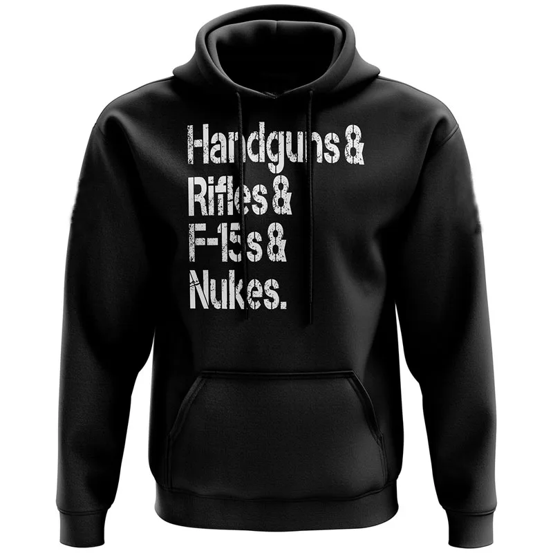 

Men's Viking Lettering Print Hoodie
