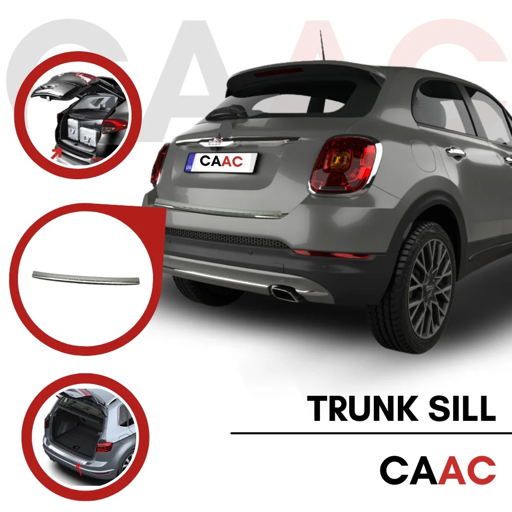 FIAT 500X Cup Holder Cover 1pc Steel Dash Trim Tuning -  Israel