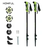 Homful/Hitorhike for Nordic walking sticks camping hiking Ultralight Adjustable Telescopic Alpenstock Trekking Poles climbing 1