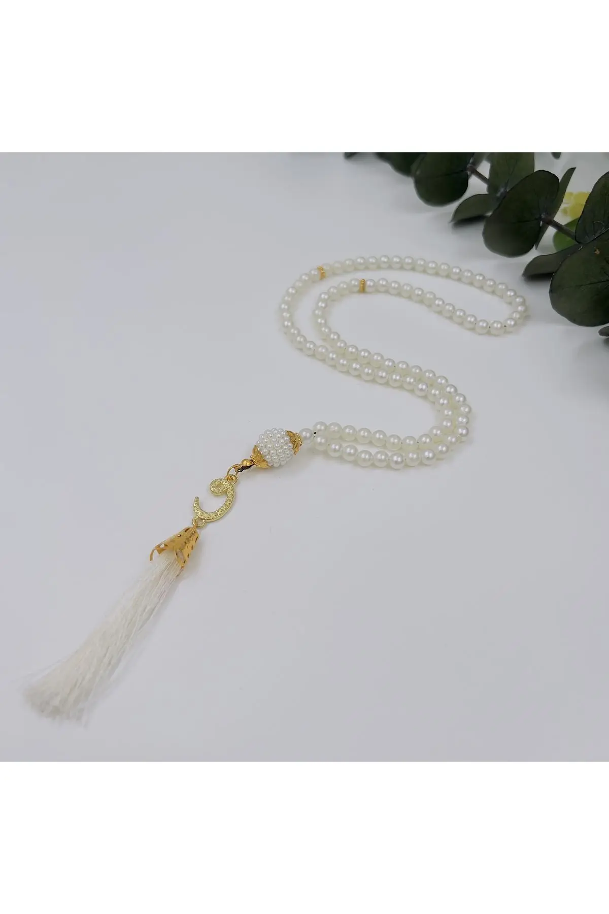 10 Gift With Vavli Tasseled Plastic Pearl 99 Prayer Rosary (Mevlit-circumcision-hac-Umrah) prayer beads islamic wholesale 30 50 100 pcs lot gift rosary tasbeeh muslim tasbih plastic 99 misbah musbiha