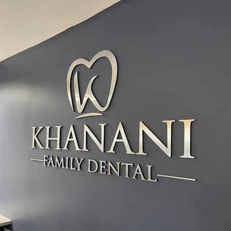 

Лазерная вырезка, логотип, знак для салона красоты, 3D бизнес-знак, бизнес-вывеска, индивидуальная Лазерная вырезка, логотип с приподнятым 3D дизайном, настенный знак