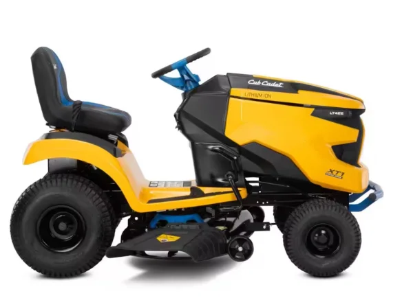 New XT1 Enduro LT, 42 Inch Electric Drive Cordless Riding Lawn Tractor, 56 Volt Max, 60 Ah