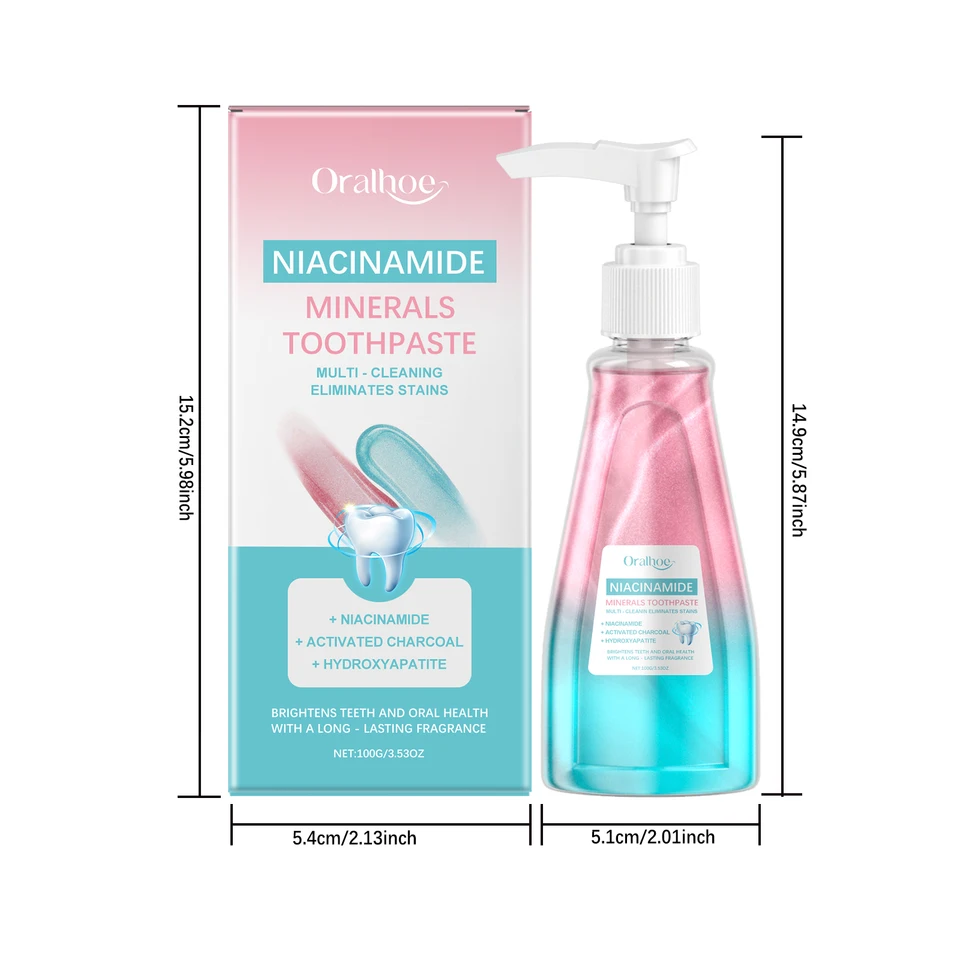 Niacinamide Whitening Toothpaste for Teeth Care