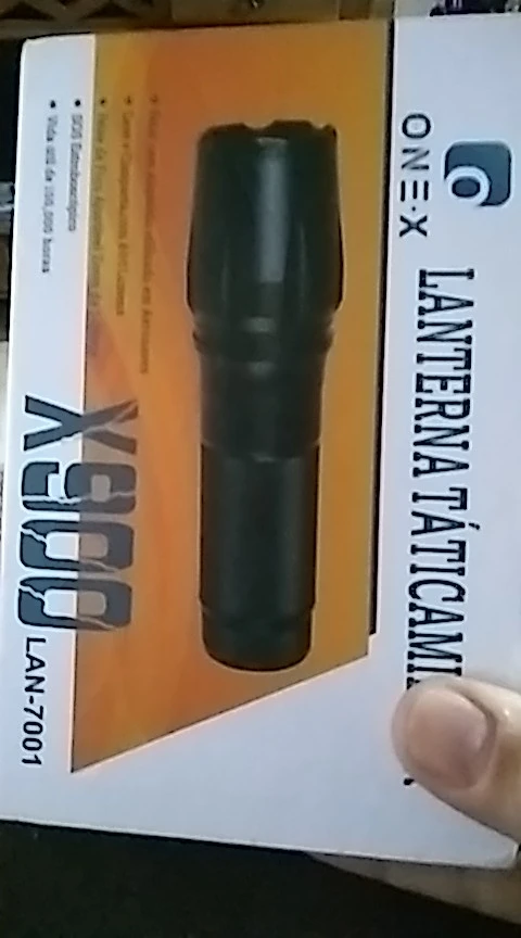 Lanterna Tática Militar X900 Profissional com Zoom Sinalizador Recarregável Luz Camping photo review