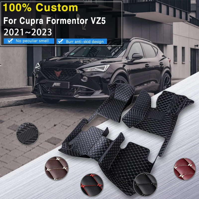 Hybrid Fahrzeug Auto Fußmatten Für Cupra Formentor V25 2021 2022 2023 Leder  Auto Matten Boden Tapetes Para Carro Auto zubehör - AliExpress