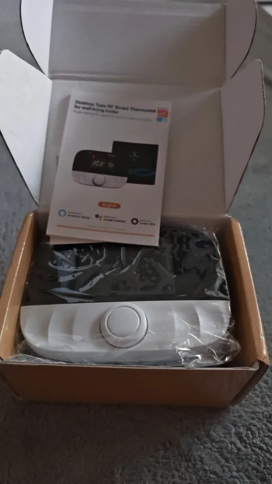 Smart WiFi Floor Heating For Gas Boiler Battery Temperature Controller