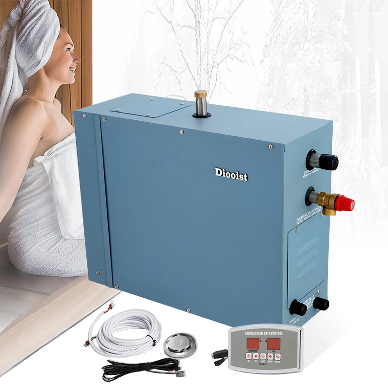 

6KW Steam Bath Vapor Machines Hammam Steamer Wet Sauna Spa Steam Room Vapor Sauna Generator