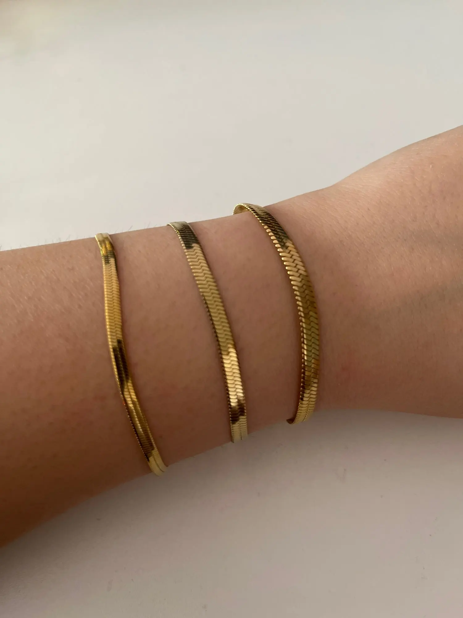 Bracelet Sienna - Chaîne Serpent